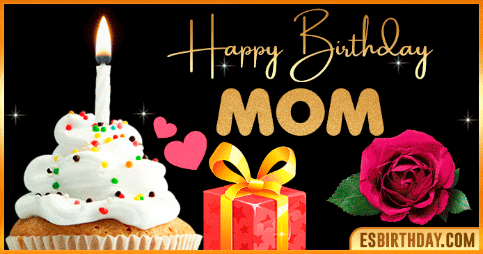 Happy Birthday Mom GiF