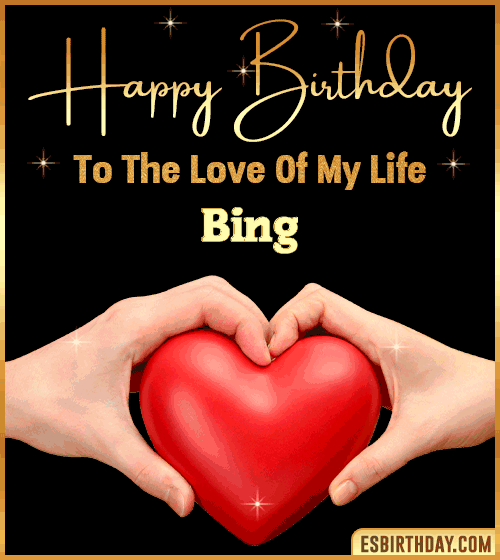 Happy Birthday my love gif Bing
