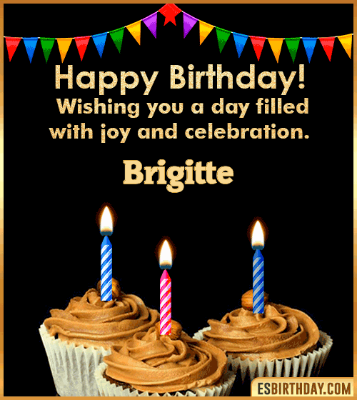 Happy Birthday Wishes Brigitte
