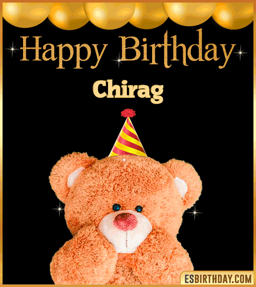 Happy Birthday Wishes for Chirag