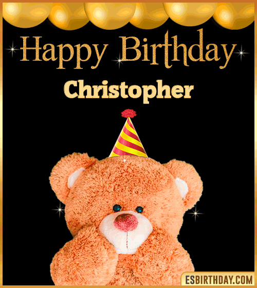 Happy Birthday Wishes for Christopher
