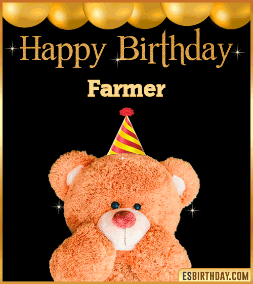 Happy Birthday Wishes for Farmer
