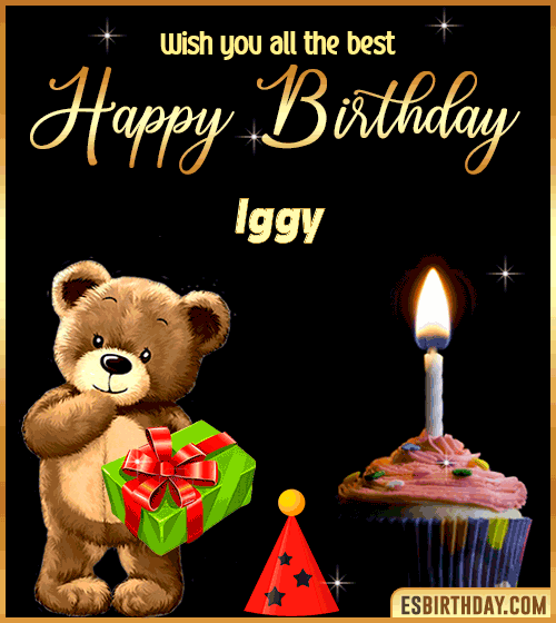 Gif Happy Birthday Iggy
