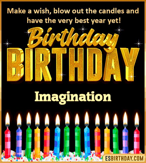 Happy Birthday Wishes Imagination
