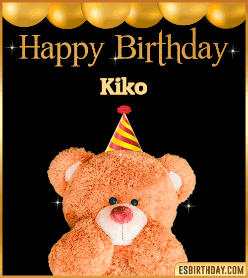 Happy Birthday Wishes for Kiko
