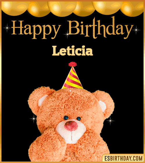 Happy Birthday Wishes for Leticia
