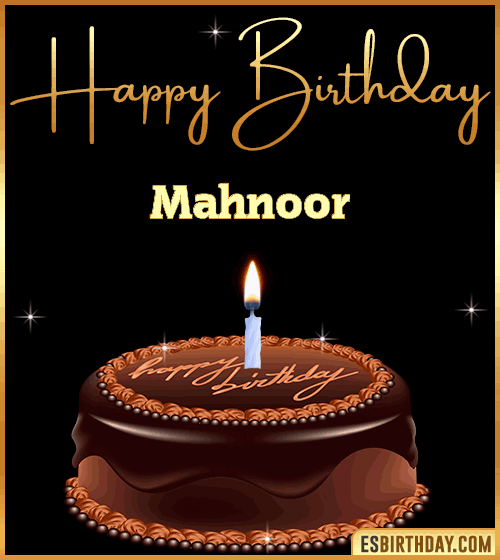 chocolate birthday cake Mahnoor
