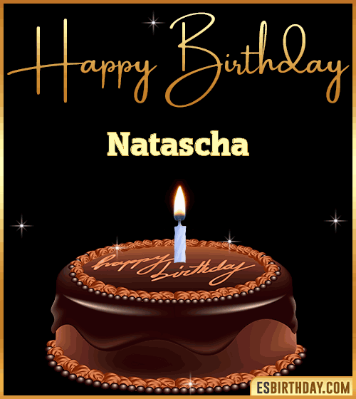 chocolate birthday cake Natascha
