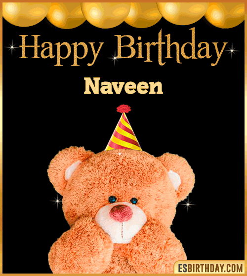 Happy Birthday Wishes for Naveen
