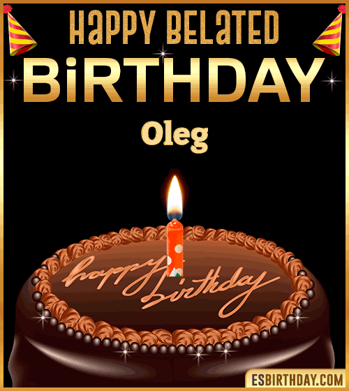 Belated Birthday Gif Oleg
