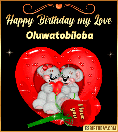 Happy Birthday my love Oluwatobiloba

