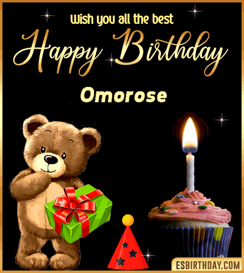 Gif Happy Birthday Omorose
