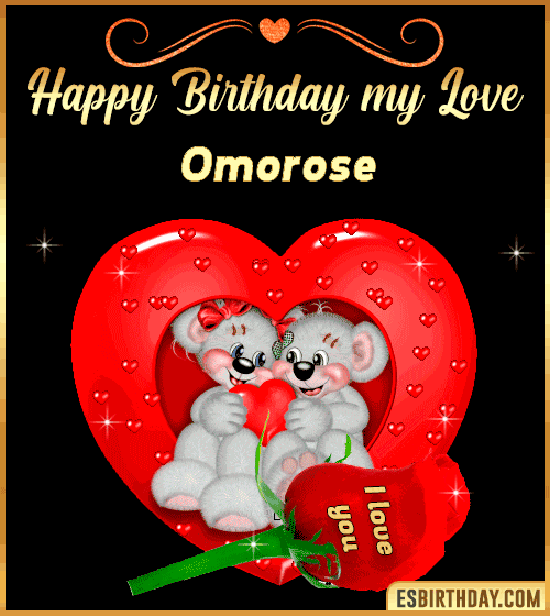 Happy Birthday my love Omorose
