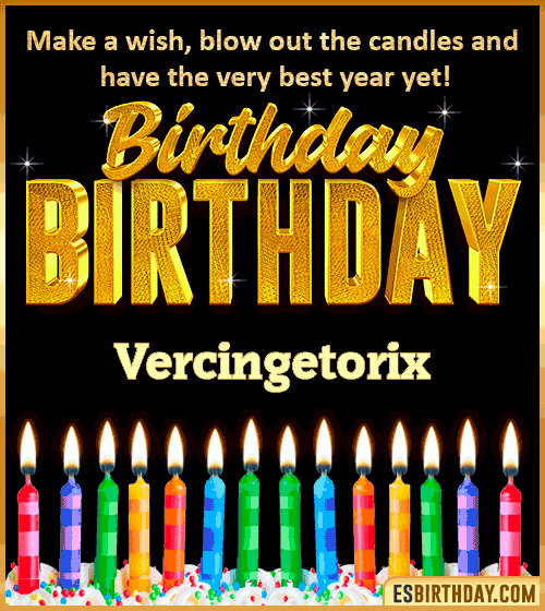 Happy Birthday Wishes Vercingetorix
