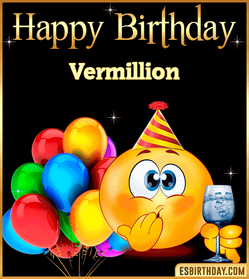 Funny Birthday gif Vermillion

