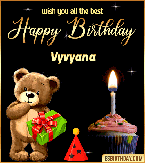 Gif Happy Birthday Vyvyana

