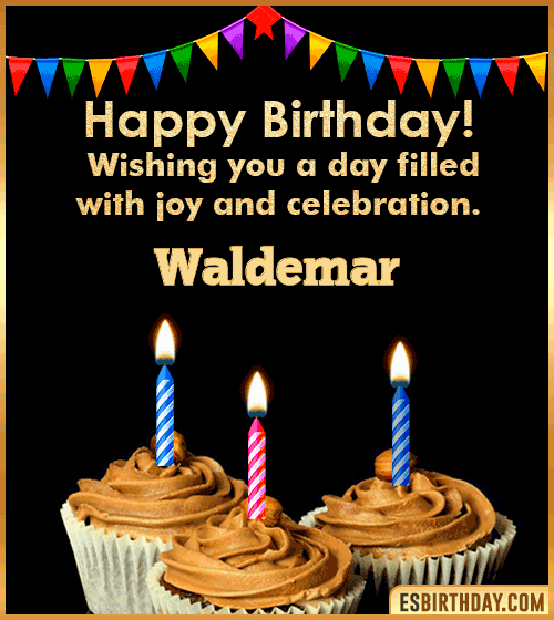 Happy Birthday Wishes Waldemar
