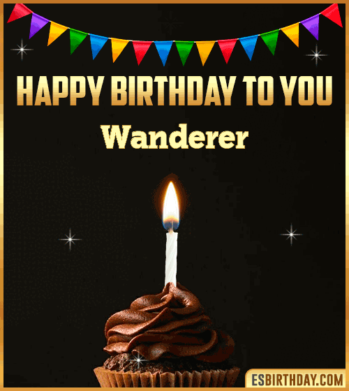Happy Birthday to you Wanderer
