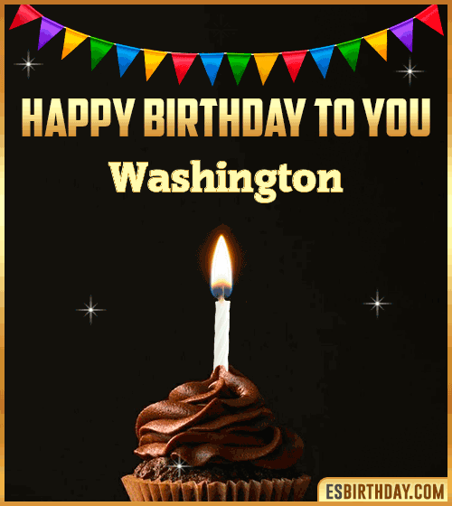 Happy Birthday to you Washington
