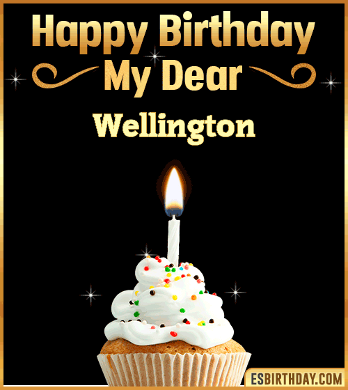 Happy Birthday my Dear Wellington
