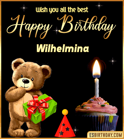 Gif Happy Birthday Wilhelmina

