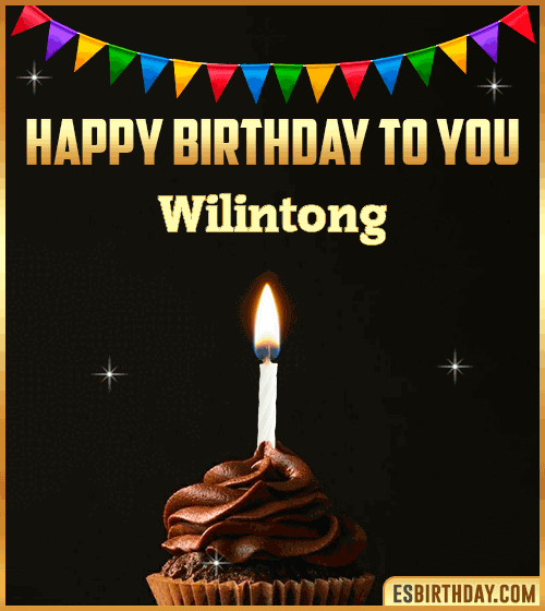 Happy Birthday to you Wilintong