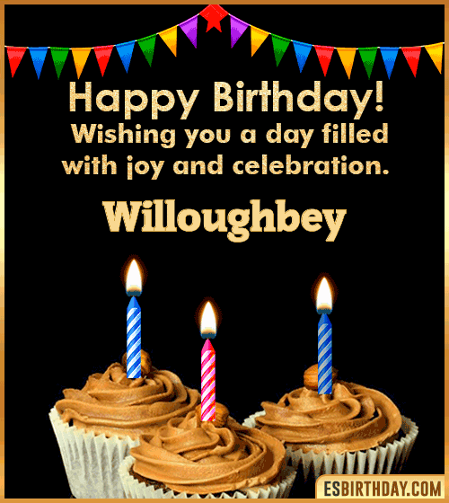 Happy Birthday Wishes Willoughbey

