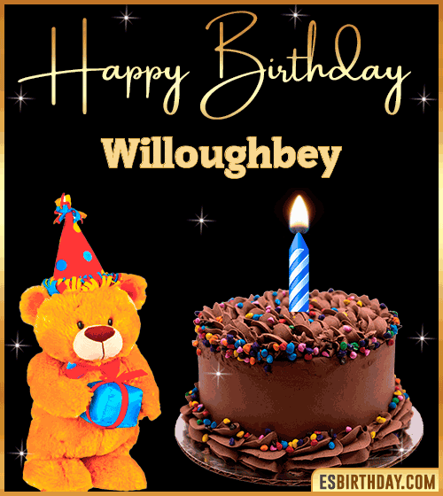 Happy Birthday Wishes gif Willoughbey

