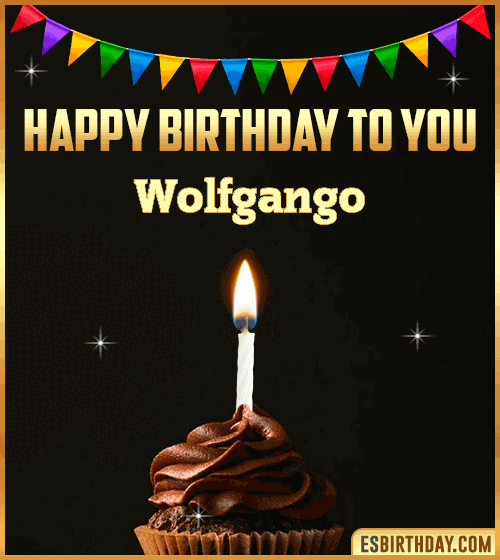 Happy Birthday to you Wolfgango
