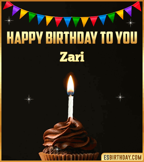 Happy Birthday to you Zari
