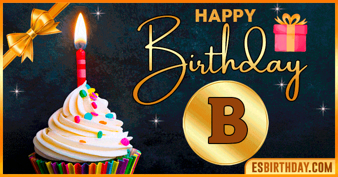 Names with Happy birthday GIFs with the letter B