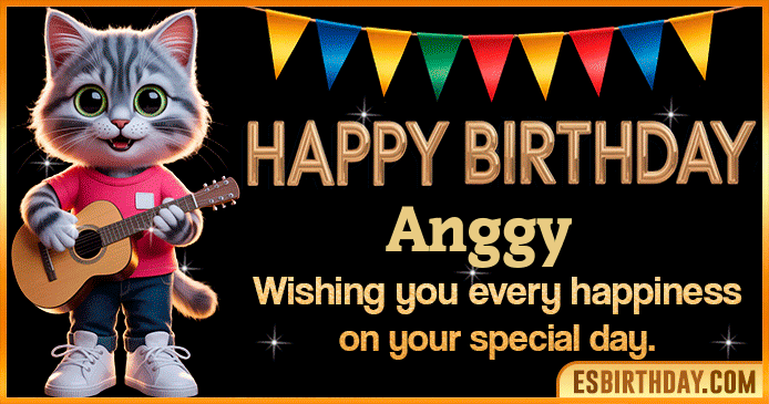 Happy Birthday Anggy GIF Happy Birthday Anggy GIF