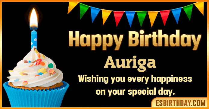 Happy Birthday Auriga GIF
