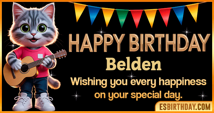 Happy Birthday Belden GIF