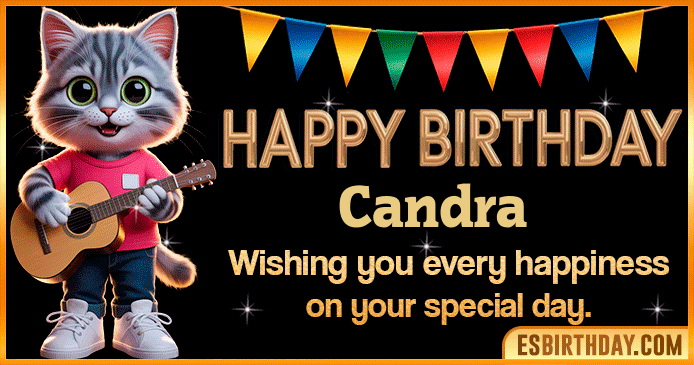 Happy Birthday Candra GIF