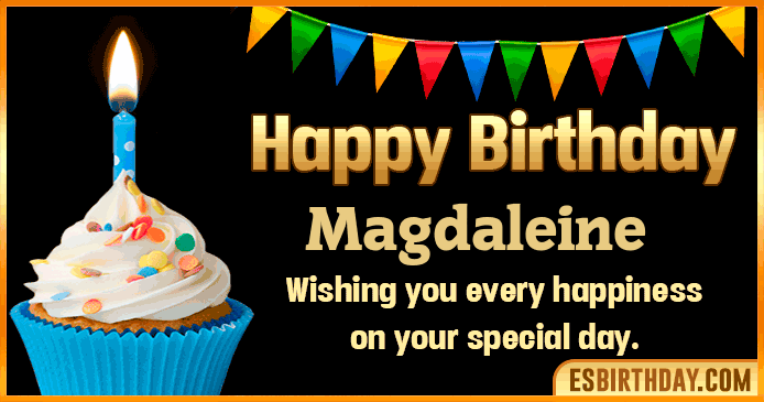 Happy Birthday Magdaleine GIF
