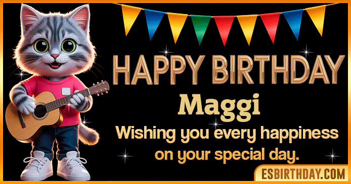 Happy Birthday Maggi GIF Happy Birthday Maggi GIF