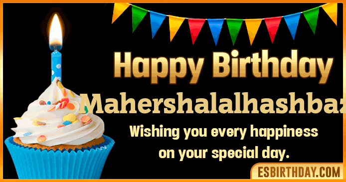 Happy Birthday Mahershalalhashbaz GIF