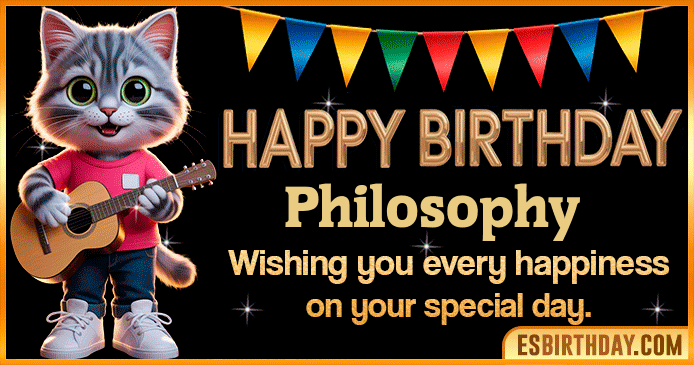 Happy Birthday Philosophy GIF Happy Birthday Philosophy GIF