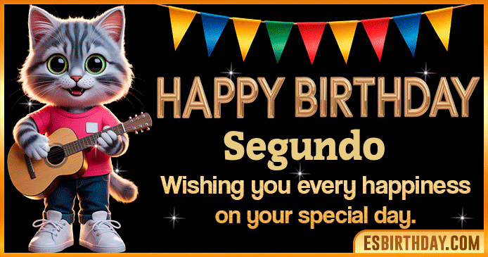 Happy Birthday Segundo GIF