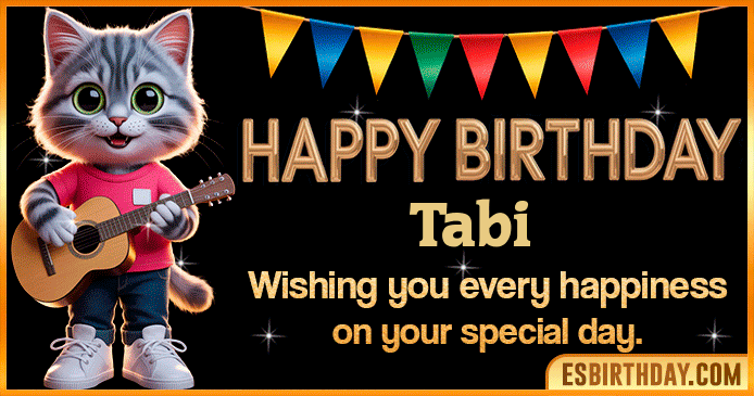 Happy Birthday Tabi GIF Happy Birthday Tabi GIF
