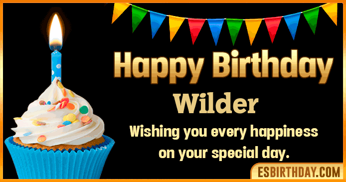 Happy Birthday Wilder GIF