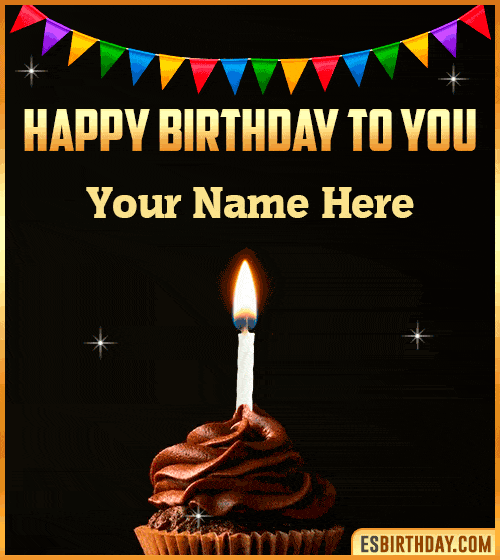 Happy Birthday to you  with name edit