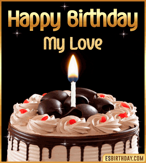 happy birthday love cake