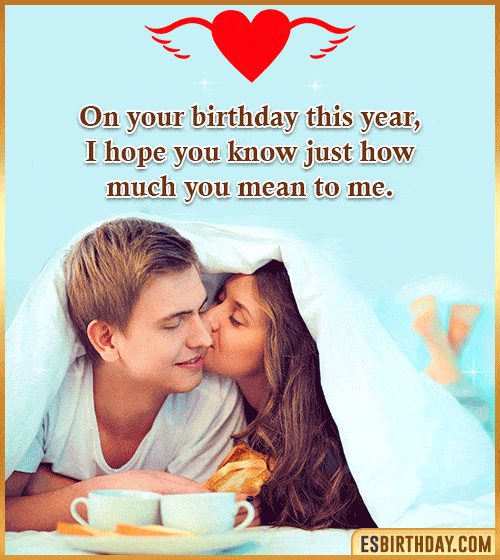 happy birthday my love gif romantic