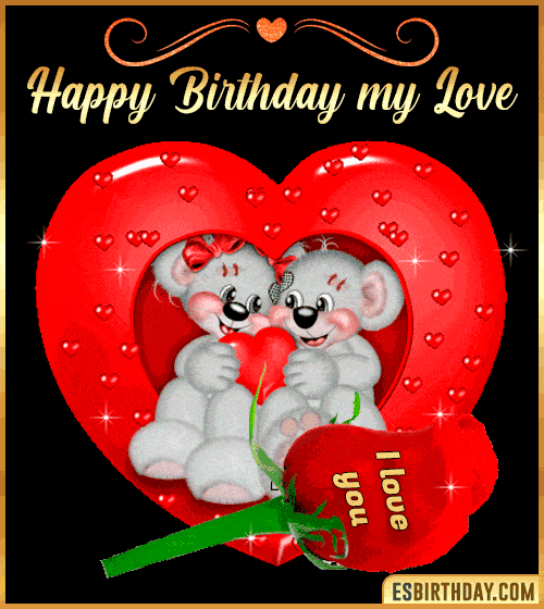 happy birthday teddy my love