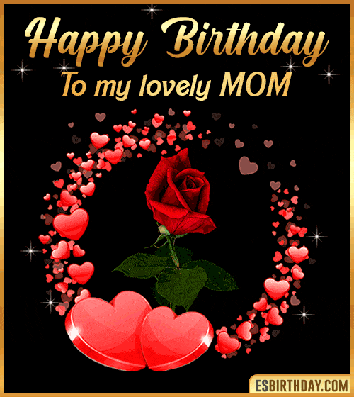 happy birthday to my lovely mom